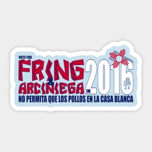 Fring in 2016 Sticker